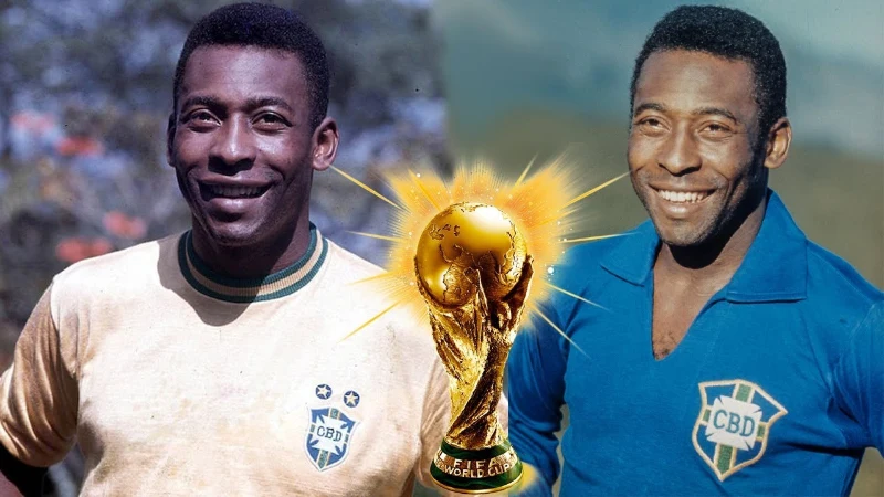 Pele/ Brazil - Cầu thủ huyền thoại trong lịch sử bóng đá